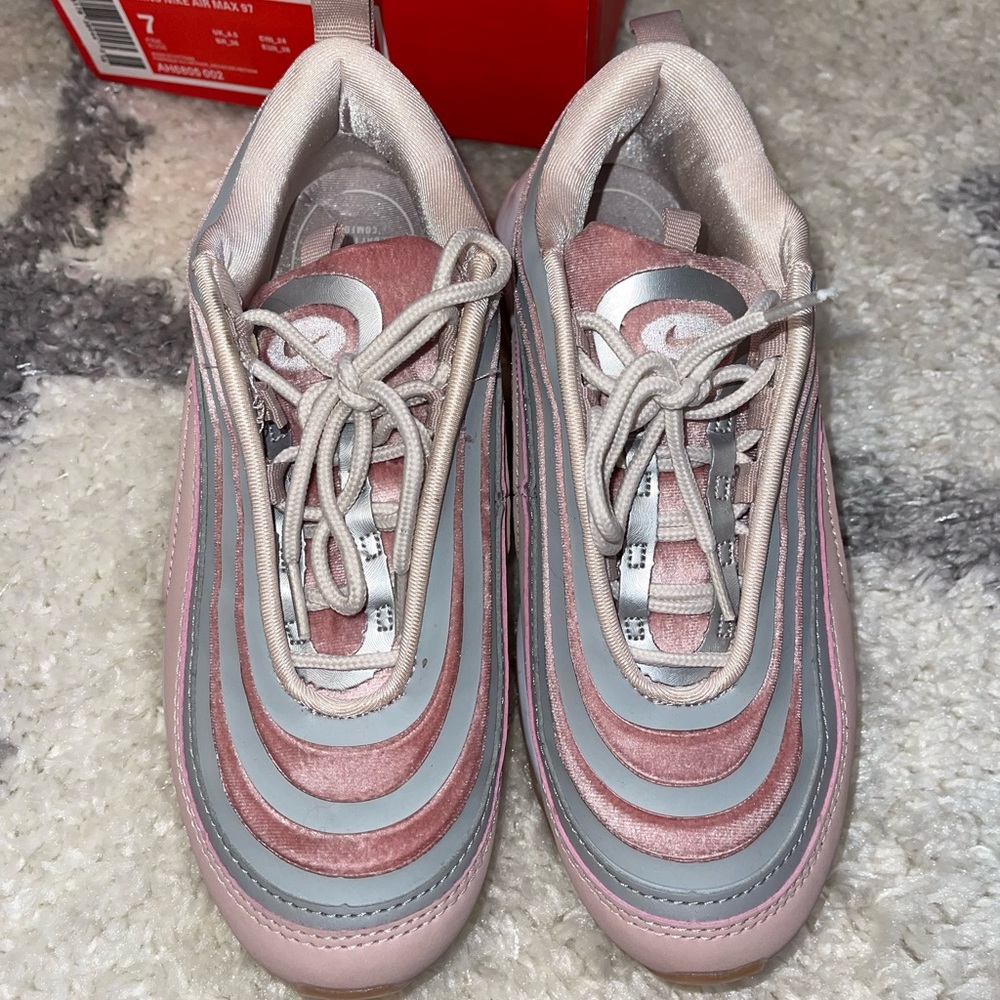 Womens nike air max 97 pink rose
